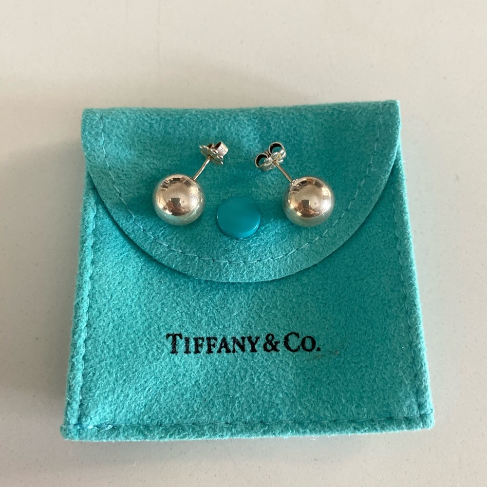 Tiffany & Co 10mm ball earring